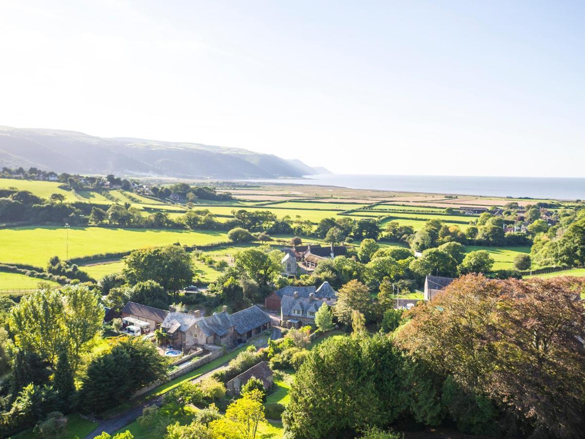 Luxury Bed And Breakfast At Bossington Hall In Exmoor, Somerset Porlock Buitenkant foto