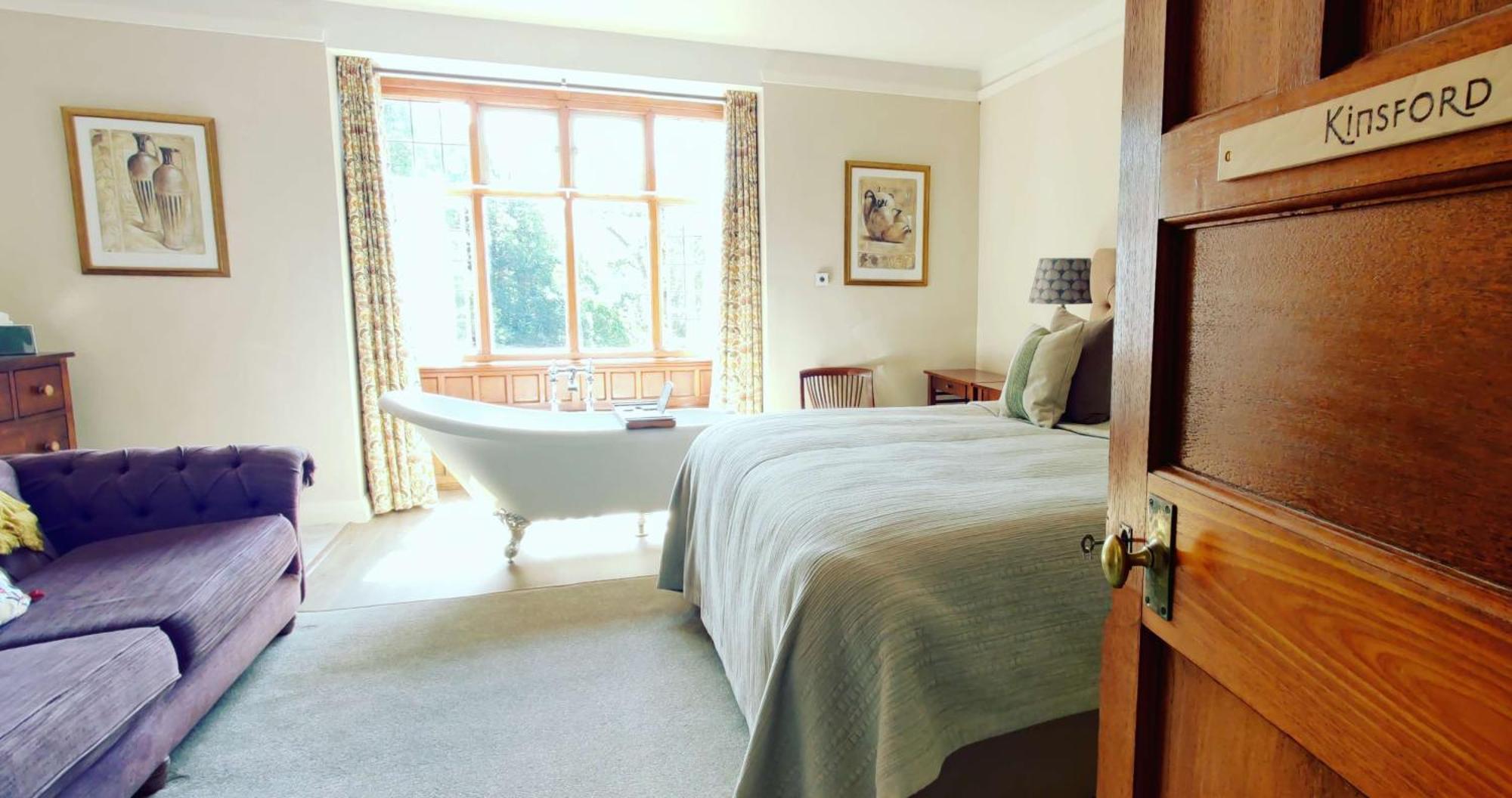 Luxury Bed And Breakfast At Bossington Hall In Exmoor, Somerset Porlock Buitenkant foto