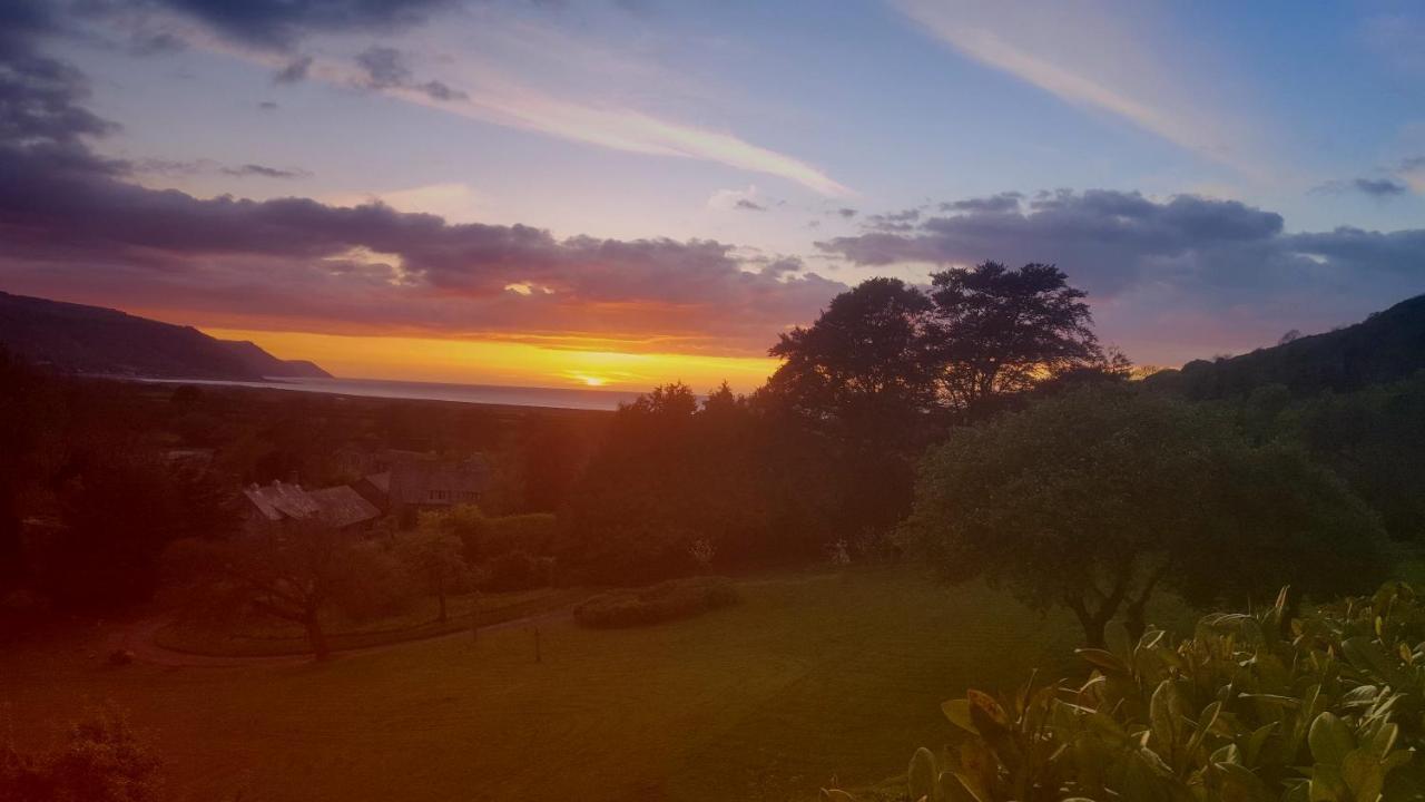 Luxury Bed And Breakfast At Bossington Hall In Exmoor, Somerset Porlock Buitenkant foto