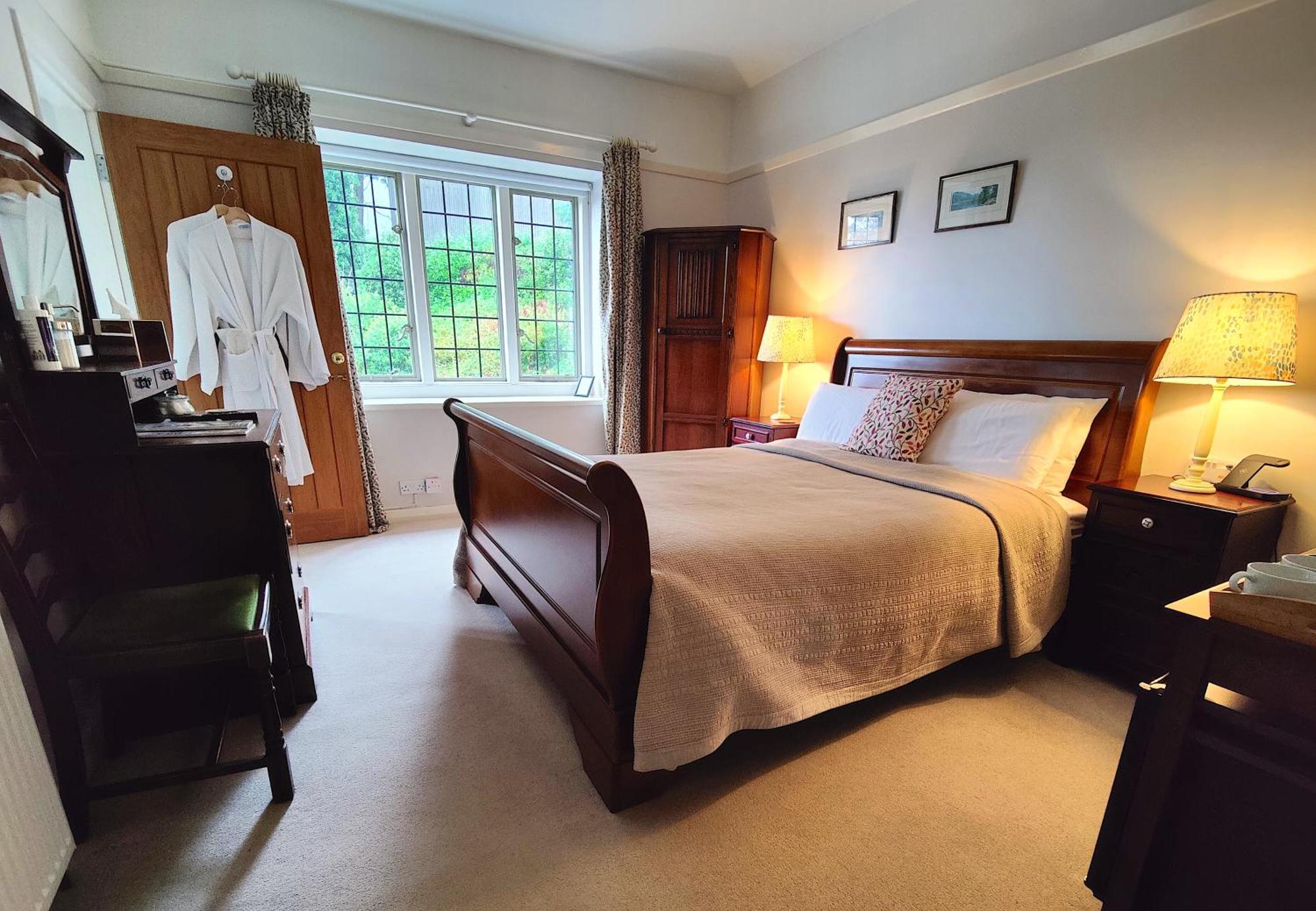 Luxury Bed And Breakfast At Bossington Hall In Exmoor, Somerset Porlock Kamer foto