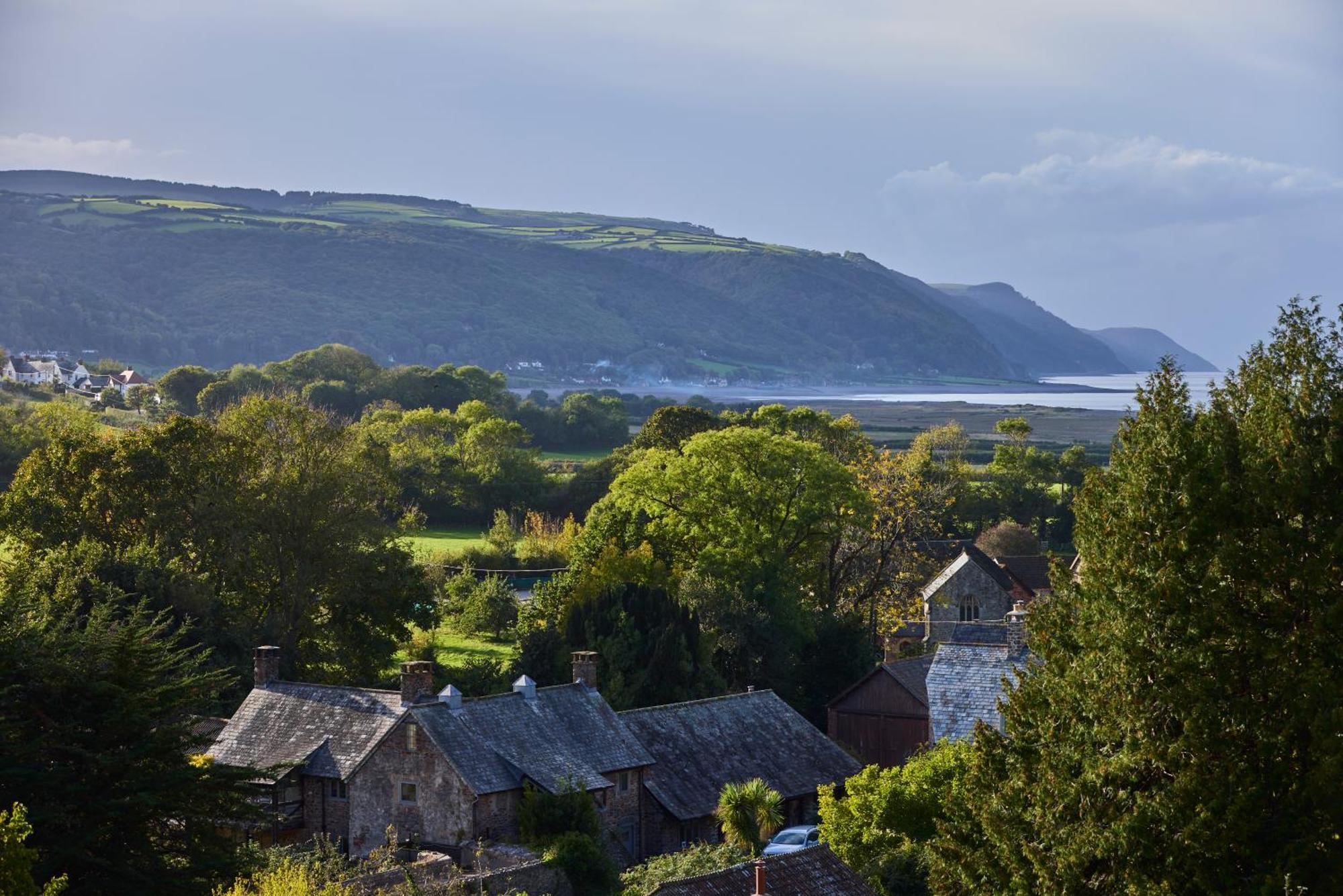 Luxury Bed And Breakfast At Bossington Hall In Exmoor, Somerset Porlock Buitenkant foto